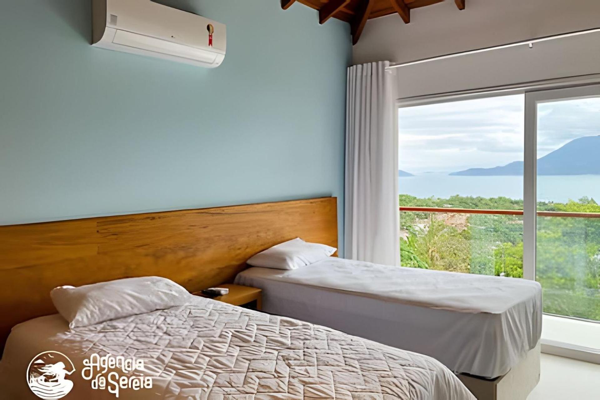Linda Casa Com Vista Incrivel Em Condominio No Sul Da Ilha Ilhabela Exteriér fotografie