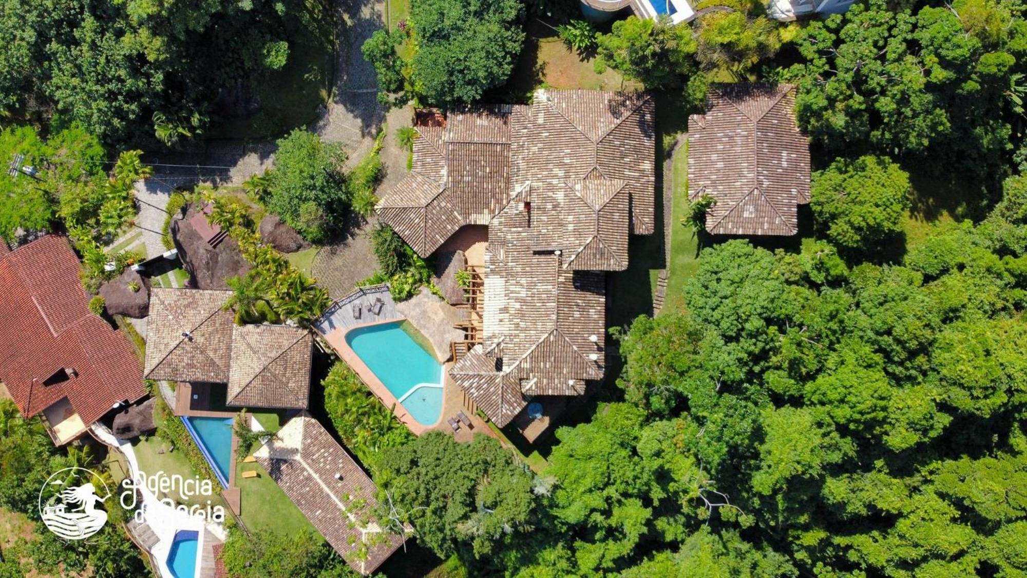 Linda Casa Com Vista Incrivel Em Condominio No Sul Da Ilha Ilhabela Exteriér fotografie