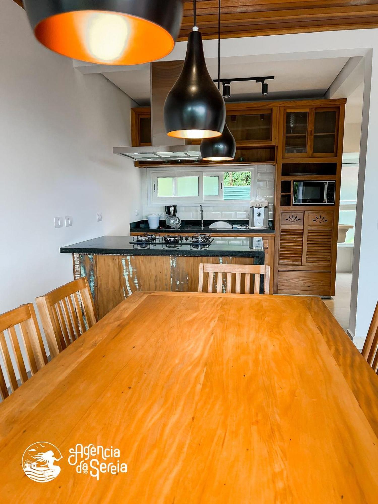 Linda Casa Com Vista Incrivel Em Condominio No Sul Da Ilha Ilhabela Exteriér fotografie