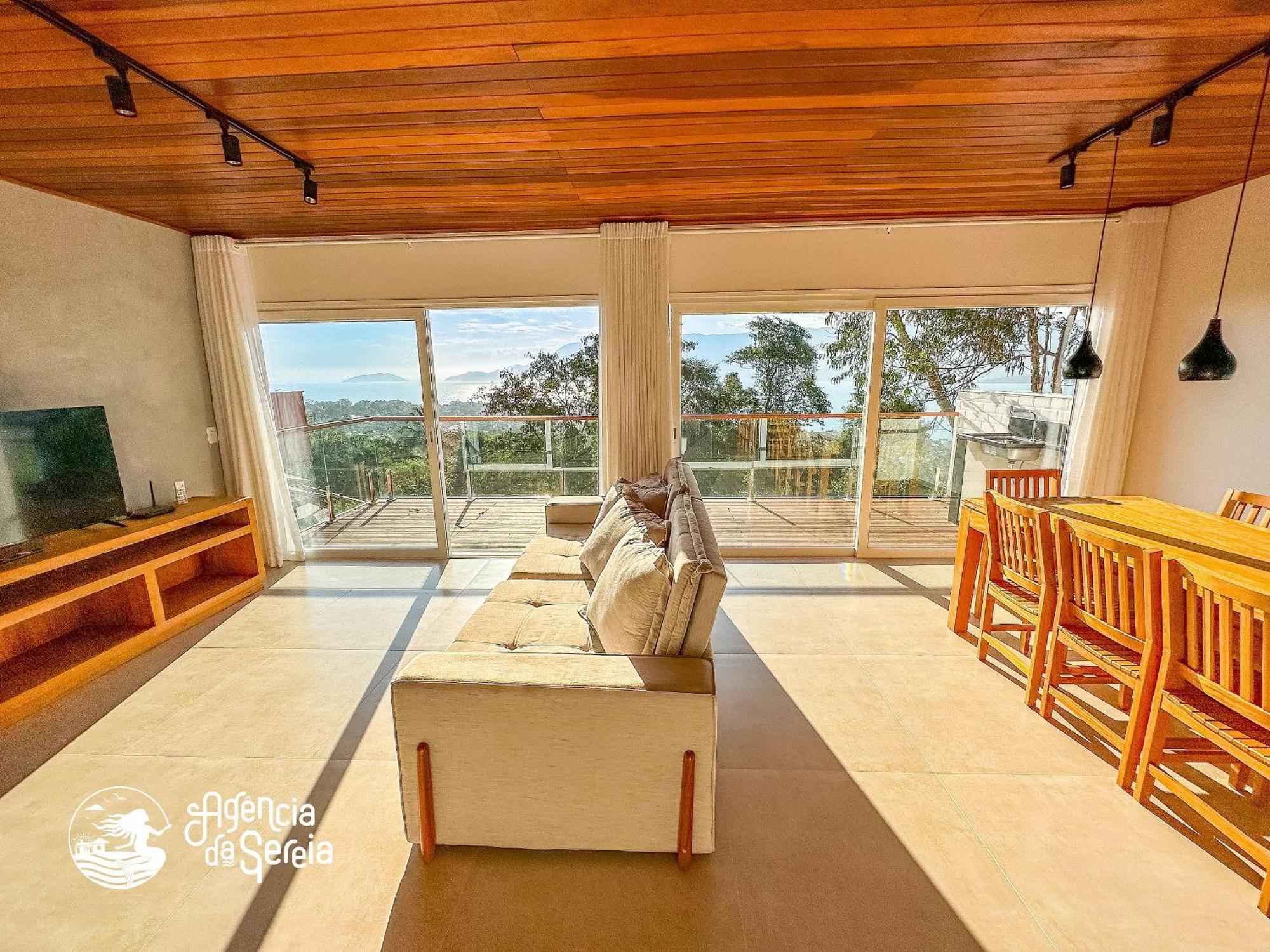 Linda Casa Com Vista Incrivel Em Condominio No Sul Da Ilha Ilhabela Exteriér fotografie