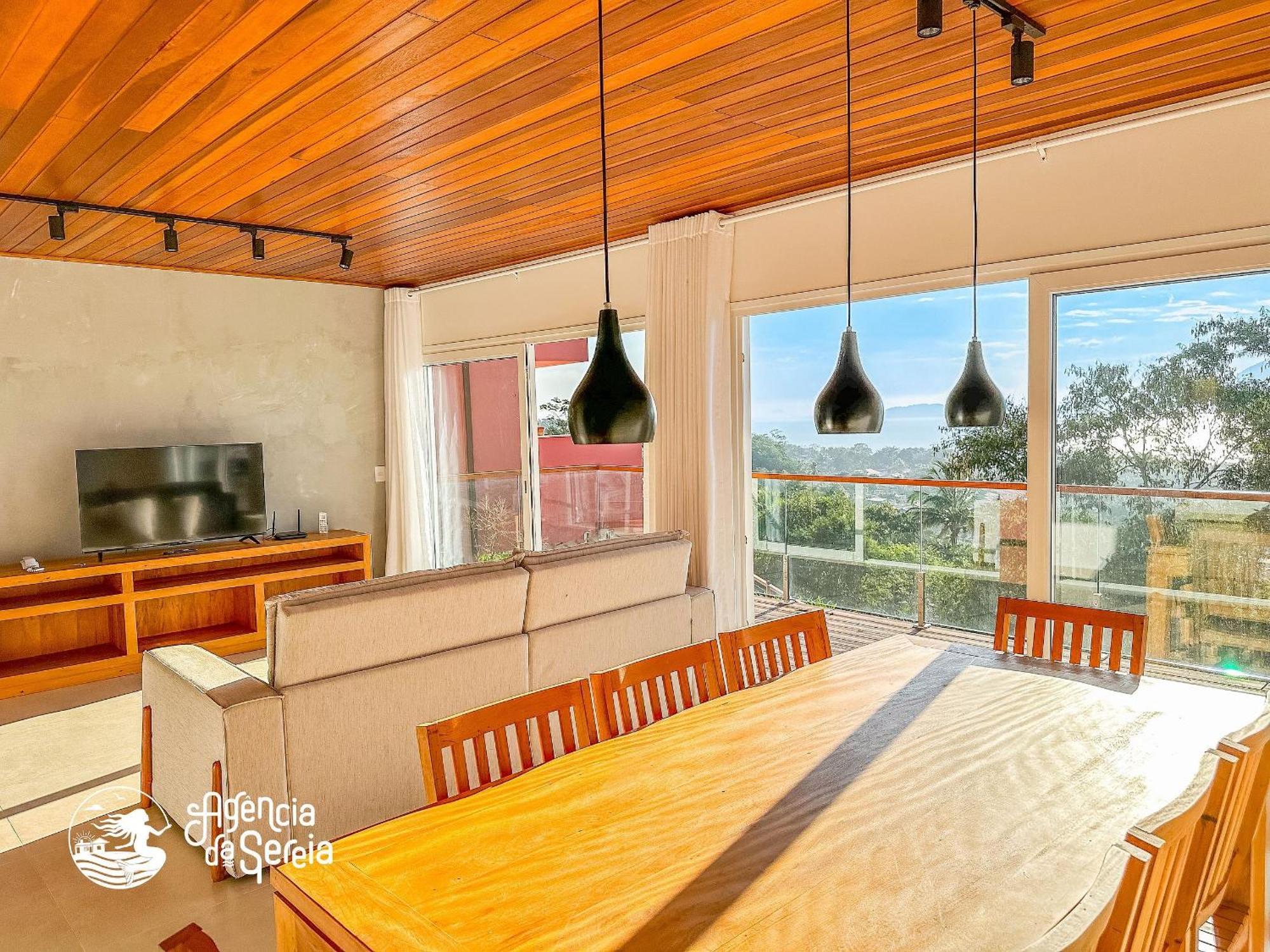 Linda Casa Com Vista Incrivel Em Condominio No Sul Da Ilha Ilhabela Exteriér fotografie