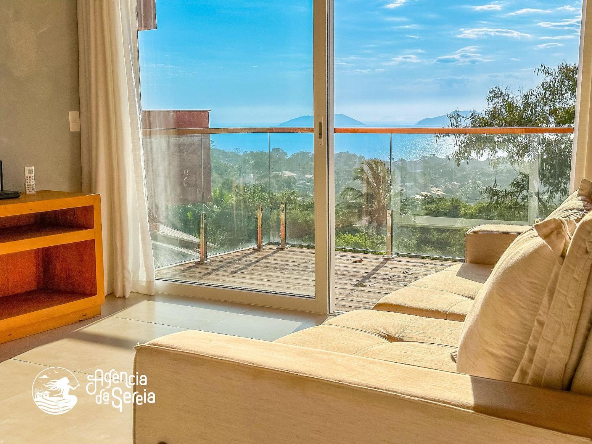 Linda Casa Com Vista Incrivel Em Condominio No Sul Da Ilha Ilhabela Exteriér fotografie