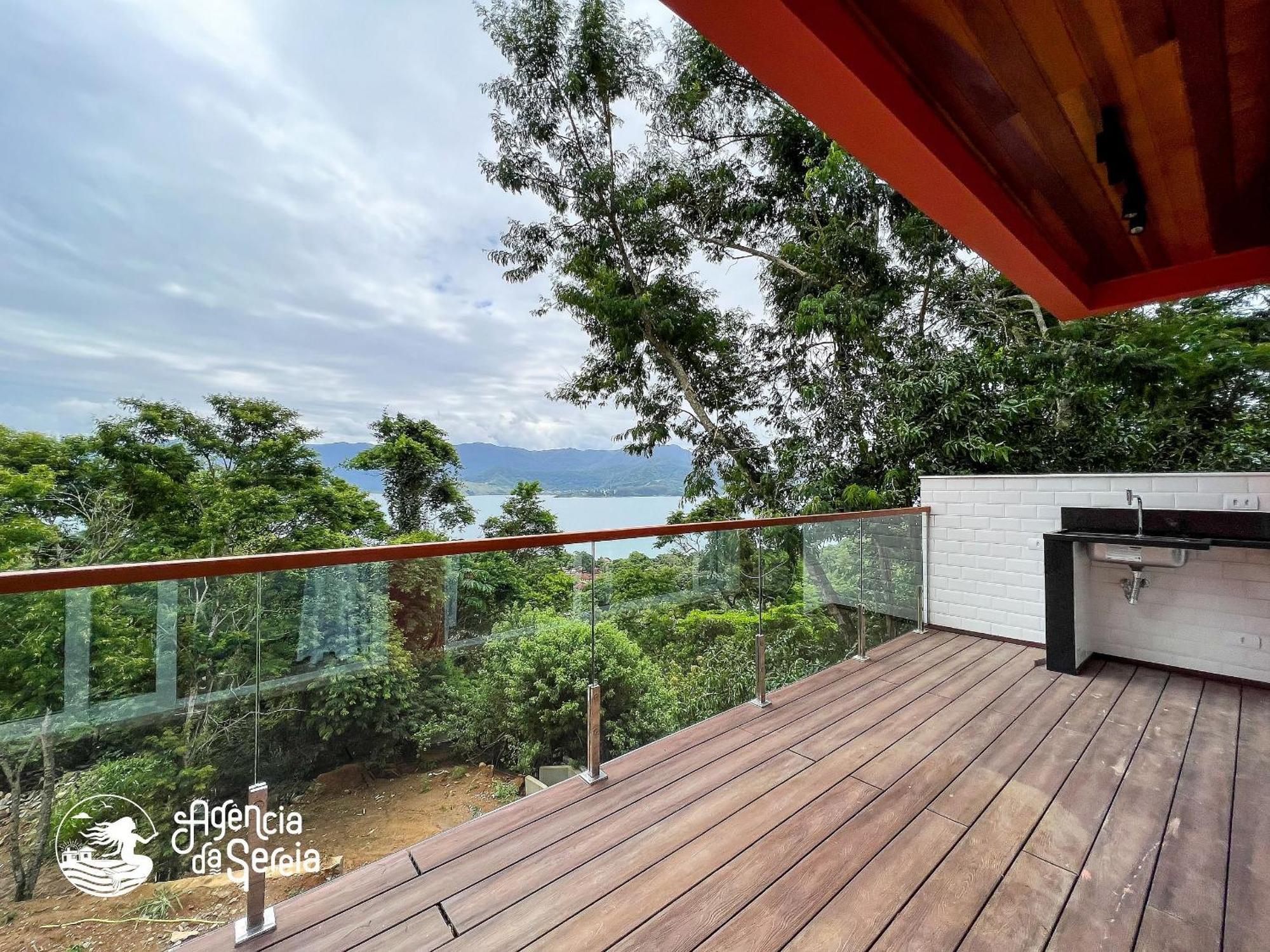 Linda Casa Com Vista Incrivel Em Condominio No Sul Da Ilha Ilhabela Exteriér fotografie